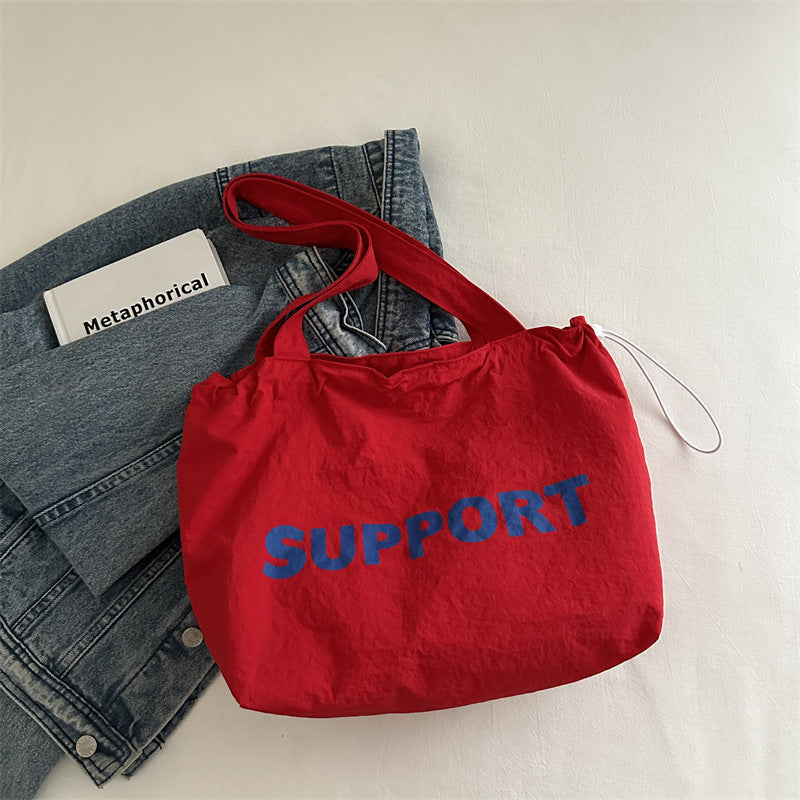 Lässige Baumwoll-Tote-Bag Brehn