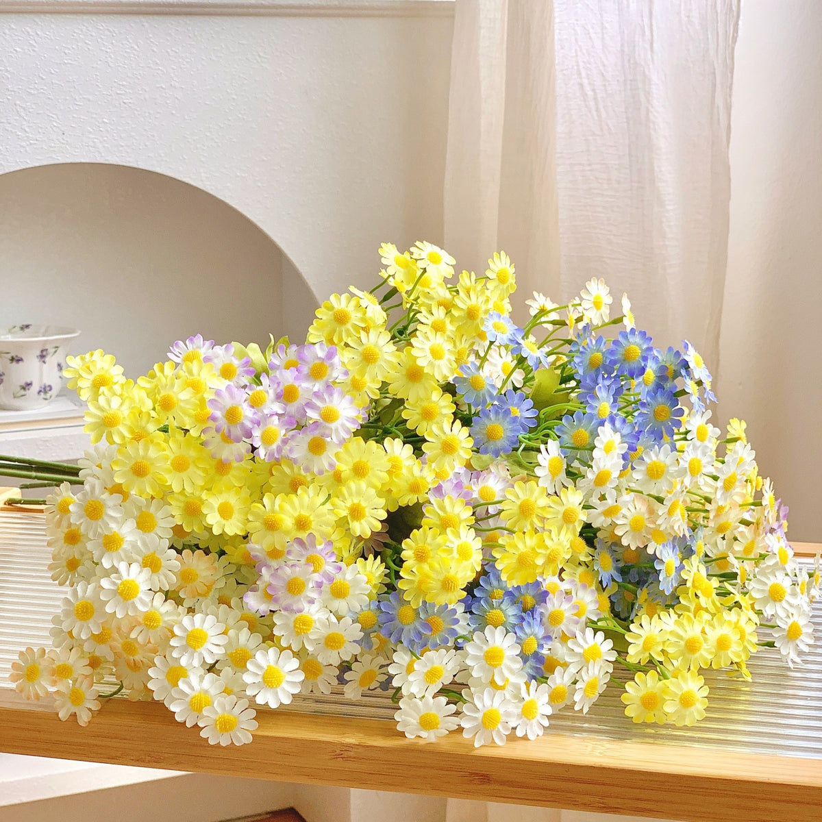 Künstliche Gänseblümchen Blumenarrangement