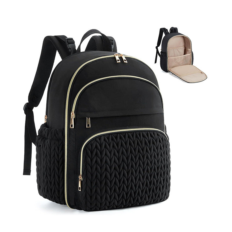 Trendy Backpack mit Geflochtenem Design Brehn
