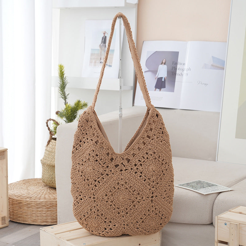Handgefertigte Häkel-Shopper Tasche Brehn
