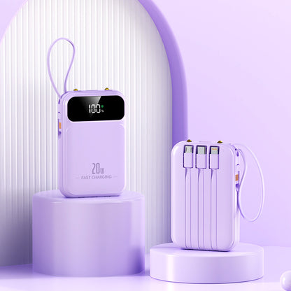 Tragbare Powerbank mit Digitalem Display Von Brehn