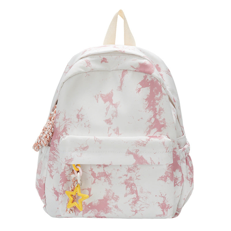 Stylischer Marmorprint-Rucksack