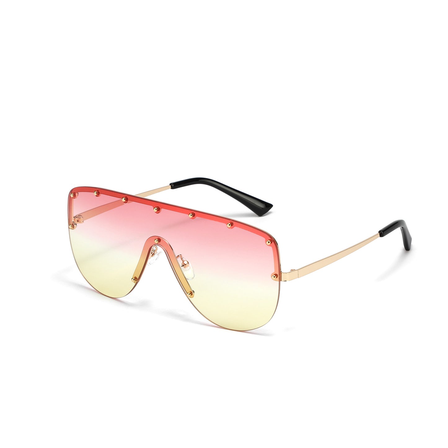 Damen futuristische oversized Sonnenbrille Brehn