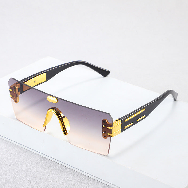 Damen futuristische Fashion-Sonnenbrille Brehn