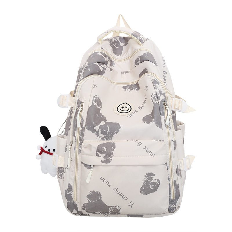 Verspielt Gemusterter Rucksack Brehn