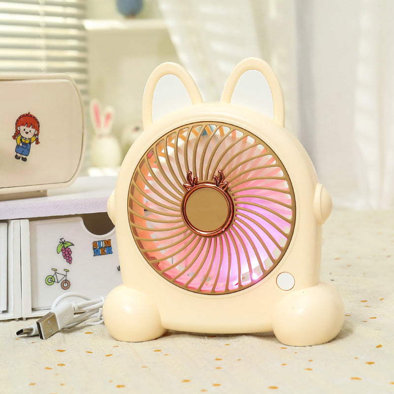 Damen Tragbarer Mini-Ventilator im kreativen Tierdesign Brehn