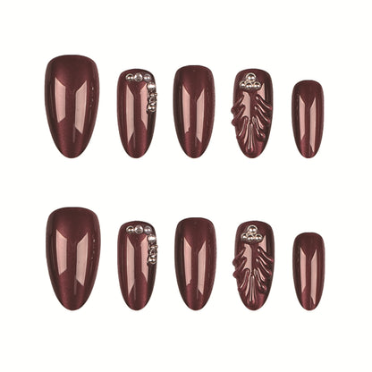 Elegante dekorative Nagelspitzen