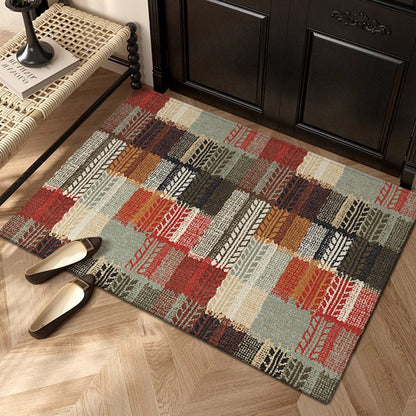 Vibrant Geometric Outdoor Teppich