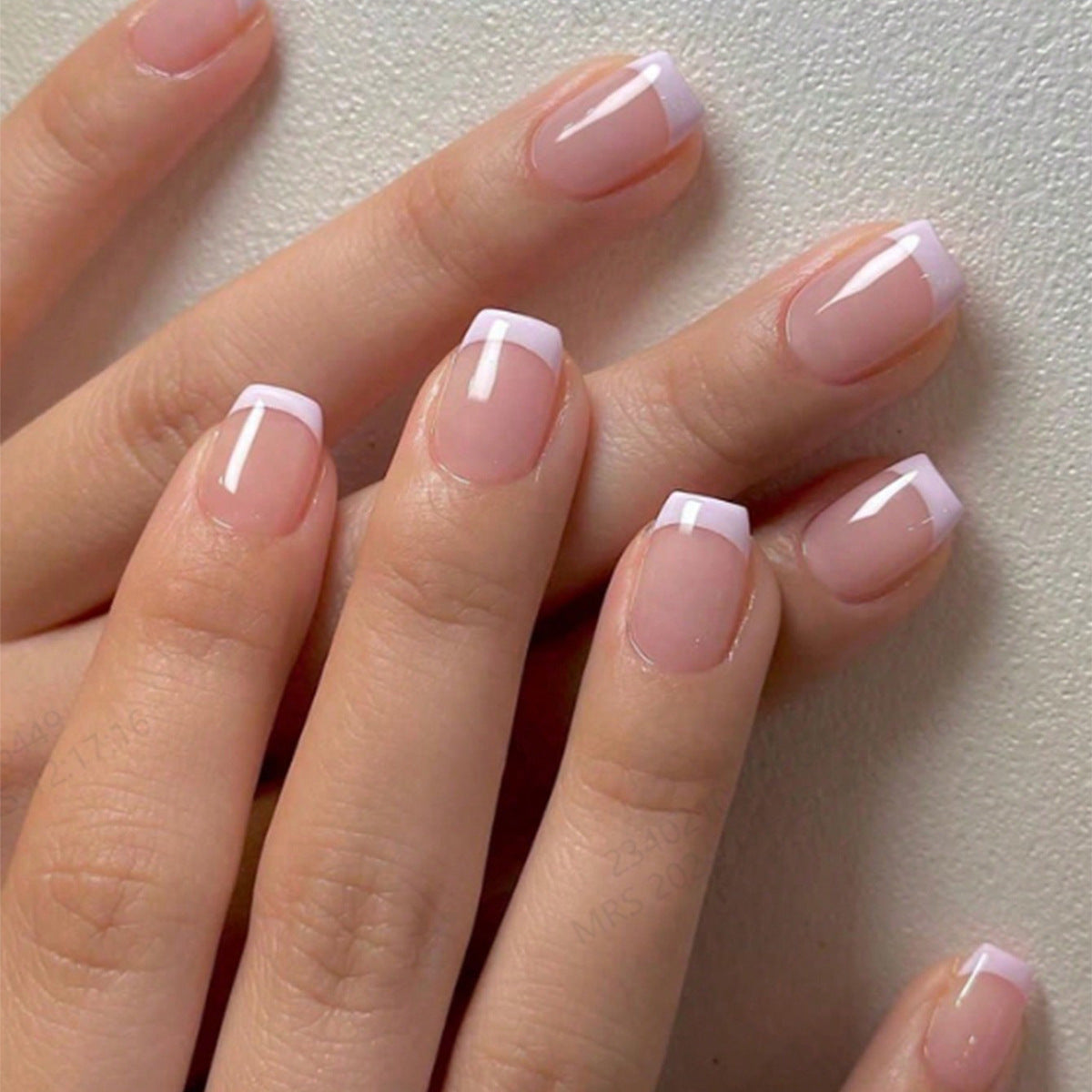 Elegante französische Spitzen-Nagelverlängerungen Brehn