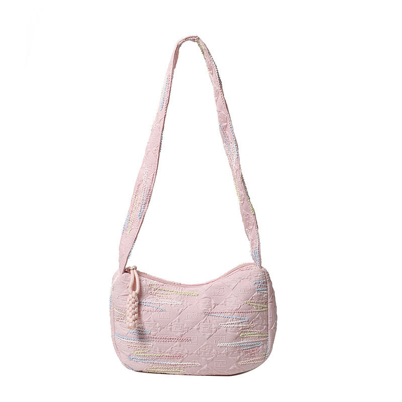 WoTextured Fabric Schultertasche Brehn