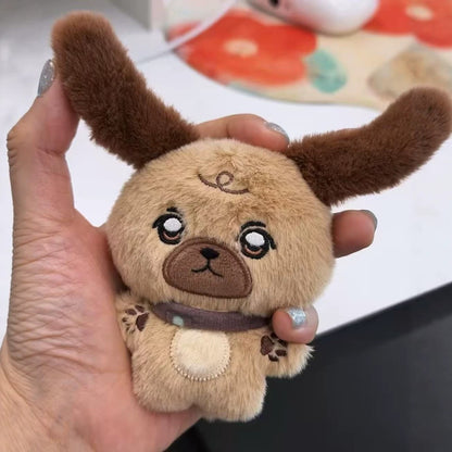 Micro Cuddly Plush Puppy Pocket Pal mit schlappen Ohren Brehn