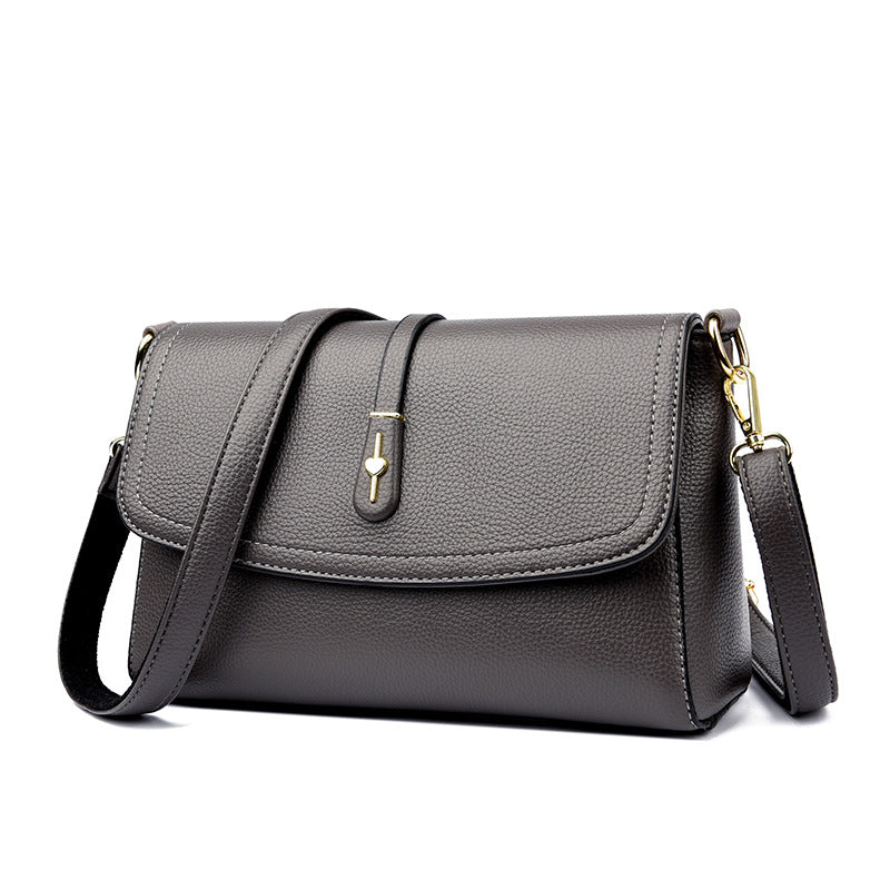 Elegante Leder Umhängetasche