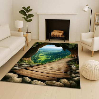 3D Optical Illusion Teppich