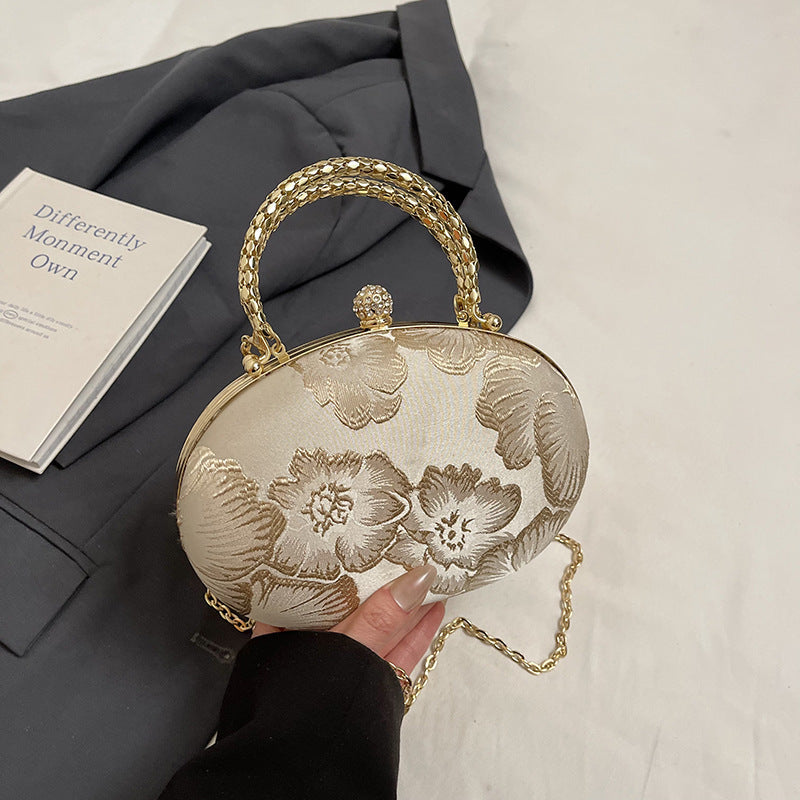 Elegante Blumen Abendtasche Brehn