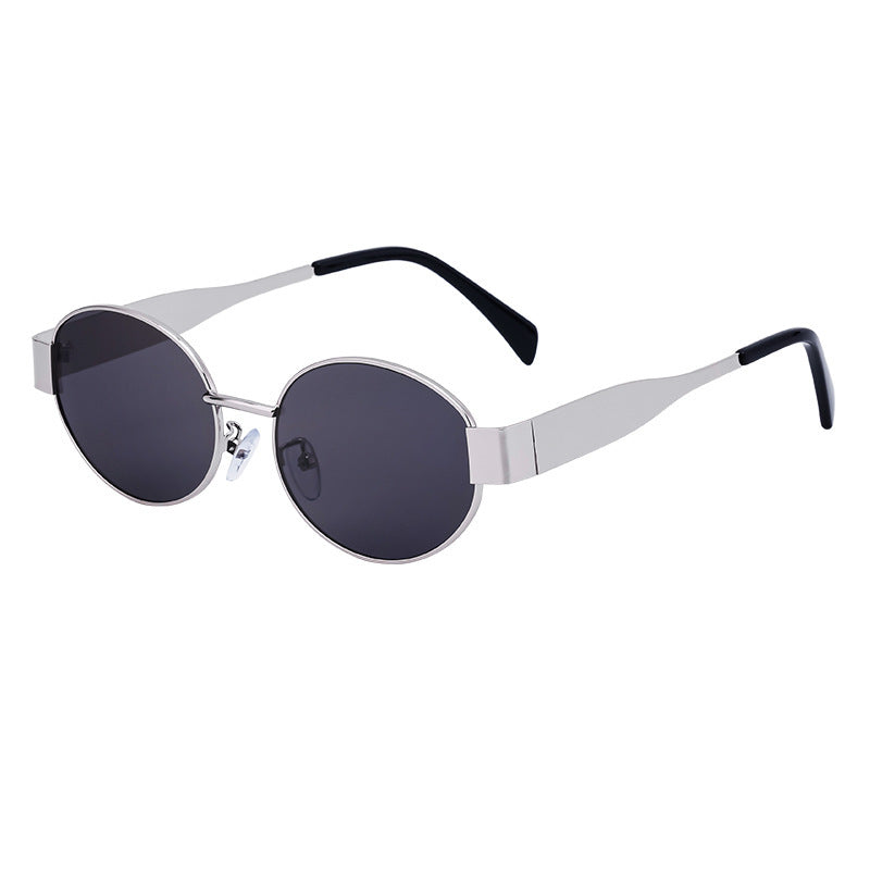 Damen modische Sonnenbrille im eleganten ovalen Design Brehn