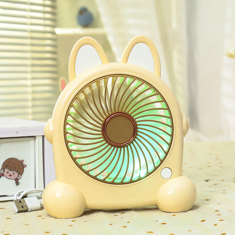 Damen Tragbarer Mini-Ventilator im kreativen Tierdesign Brehn