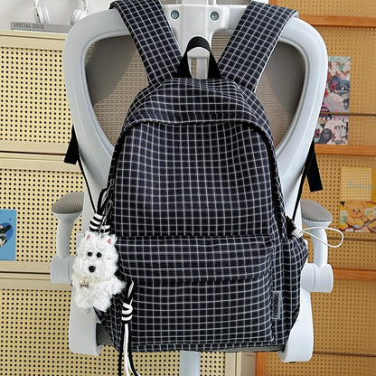 Geometrisch gemusterter leichter Rucksack