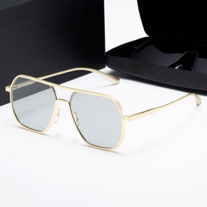 Damen Innovative modische Sonnenbrille mit rechteckigem Rahmen Brehn