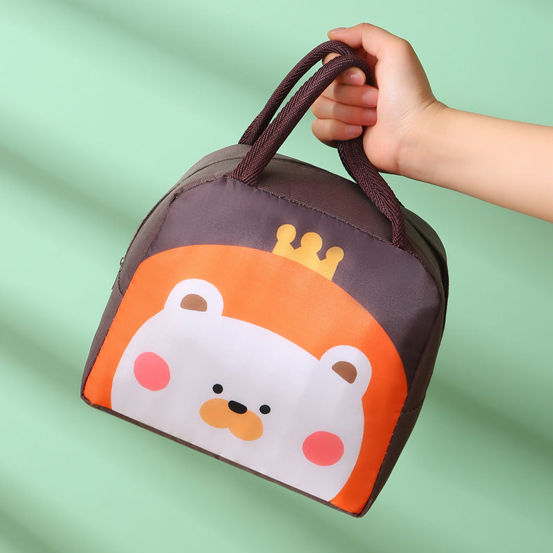 Süßer Cartoon isolierter Lunchbag Brehn