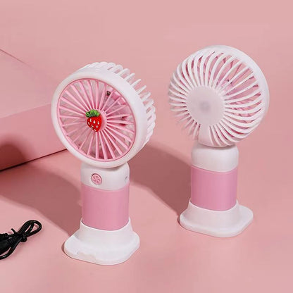 Unisex Tragbarer Handventilator mit flexiblem Neigemechanismus Brehn