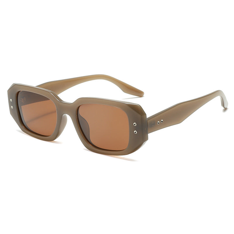 Damen modische oversized Sonnenbrille mit stilvollem Rahmen und UV-Schutz Brehn