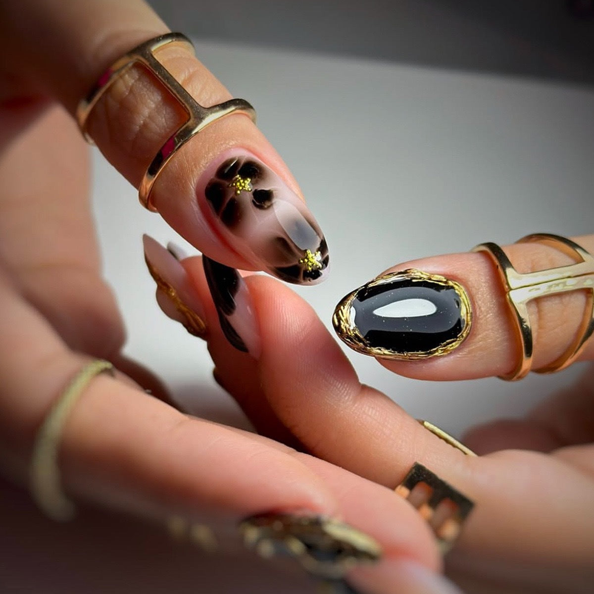 Abstracte Kunst Nagelverbeterungen Brehn