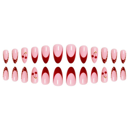 Künstlerisches Kirsch Nageldesign Extensions Brehn