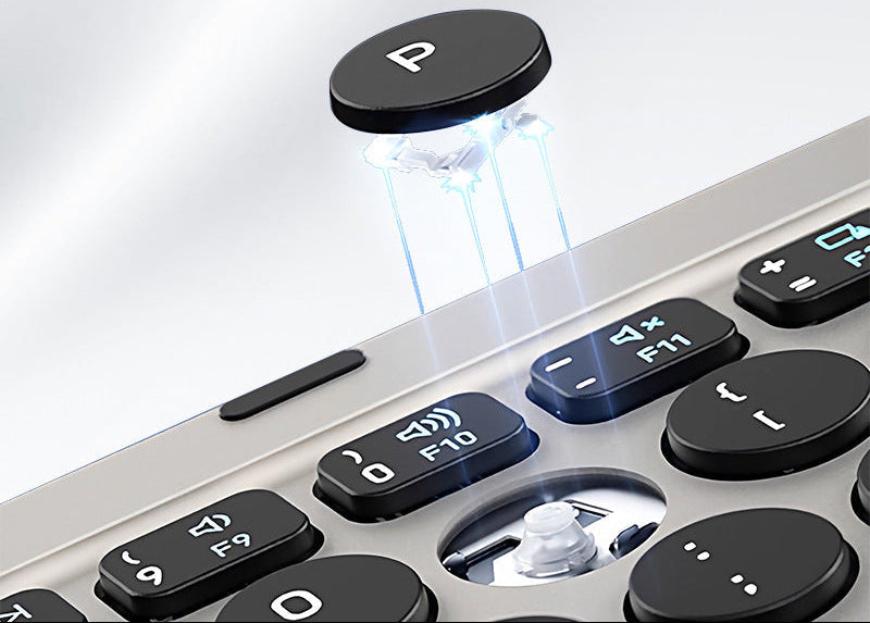 Ultra-dünnes Bluetooth-Faltkeyboard mit Touchpad Brehn