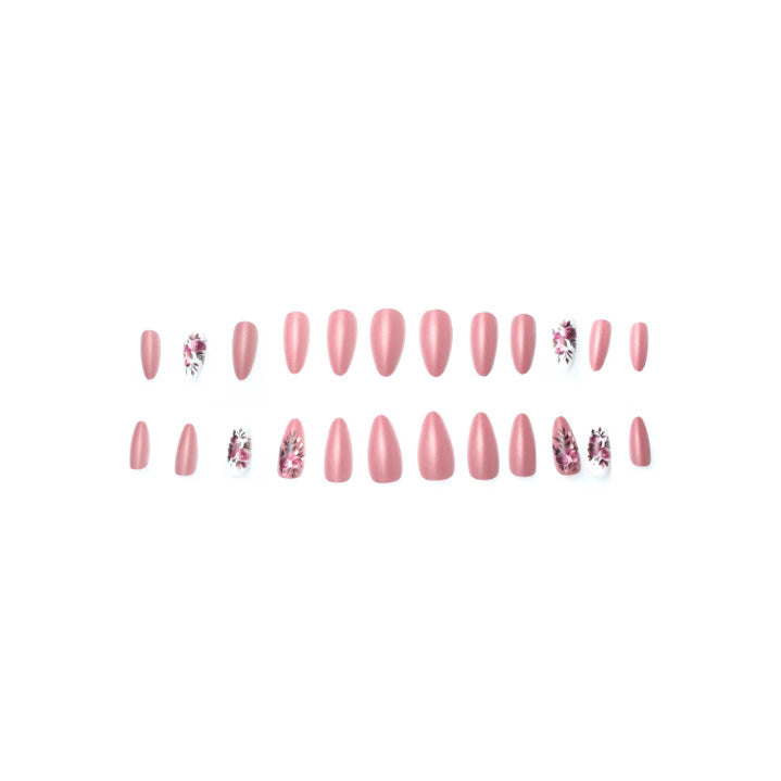Elegantes Blumen-Nageldesign Brehn