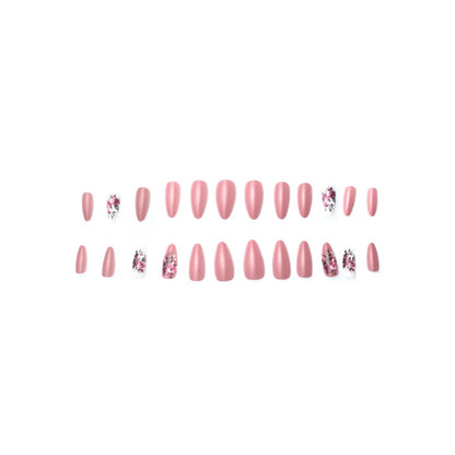 Elegantes Blumen-Nageldesign Brehn