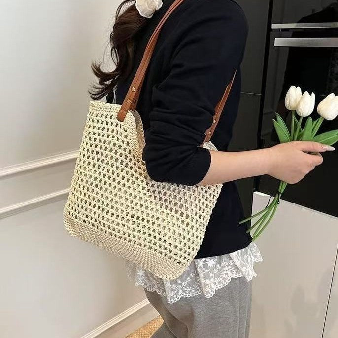 Luftige Makramee-Strandtasche Brehn