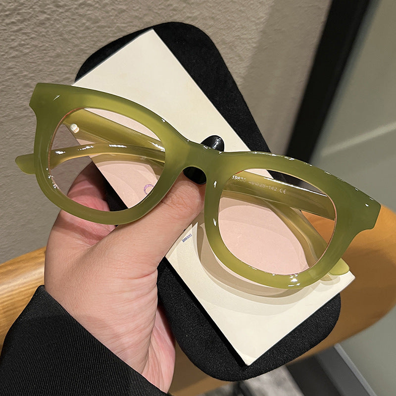 Damen trendige oversized Sonnenbrille mit markantem Design Brehn