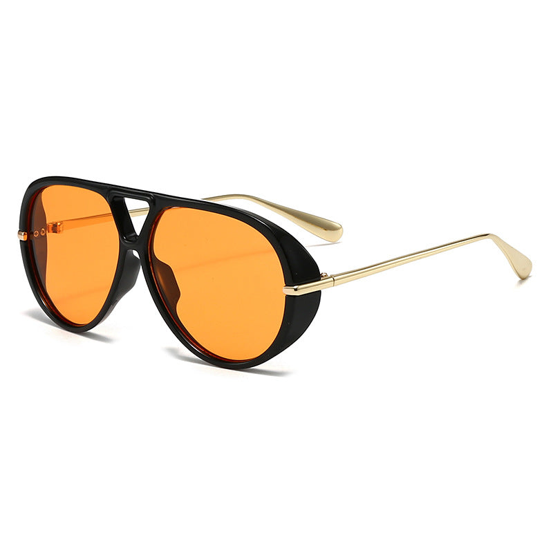 Damen modische oversized Sonnenbrille mit stilvollem Rahmen Brehn