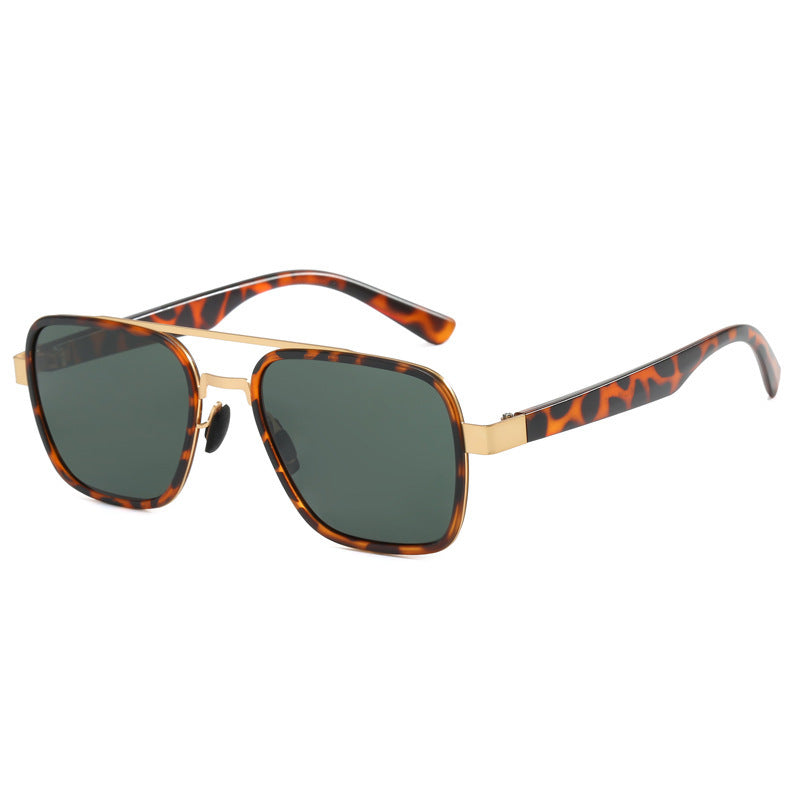 Damen modische Sonnenbrille mit quadratischem Rahmen und innovativen Gläsern Brehn