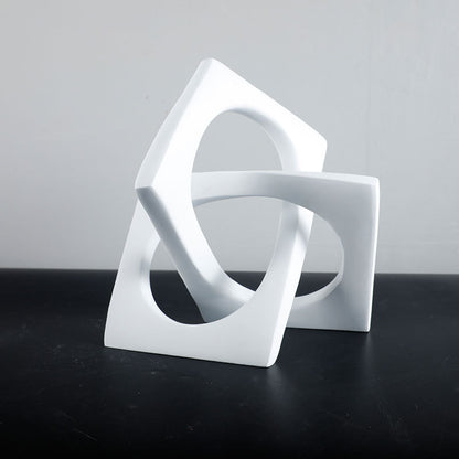 Abstrakte dekorative Skulptur