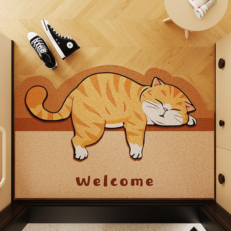 Niedliche Katzen-Themen-Eingangsmatte