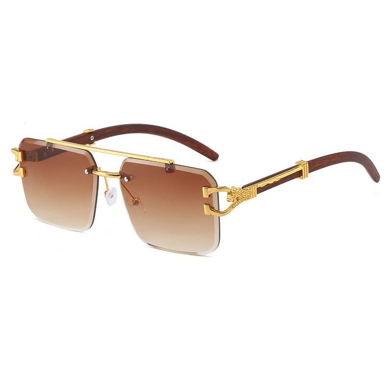 Damen exklusive Designer-Sonnenbrille mit luxuriösen Akzenten Brehn