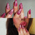 Künstlerische Stiletto-Nagelkunst-Tipps Brehn