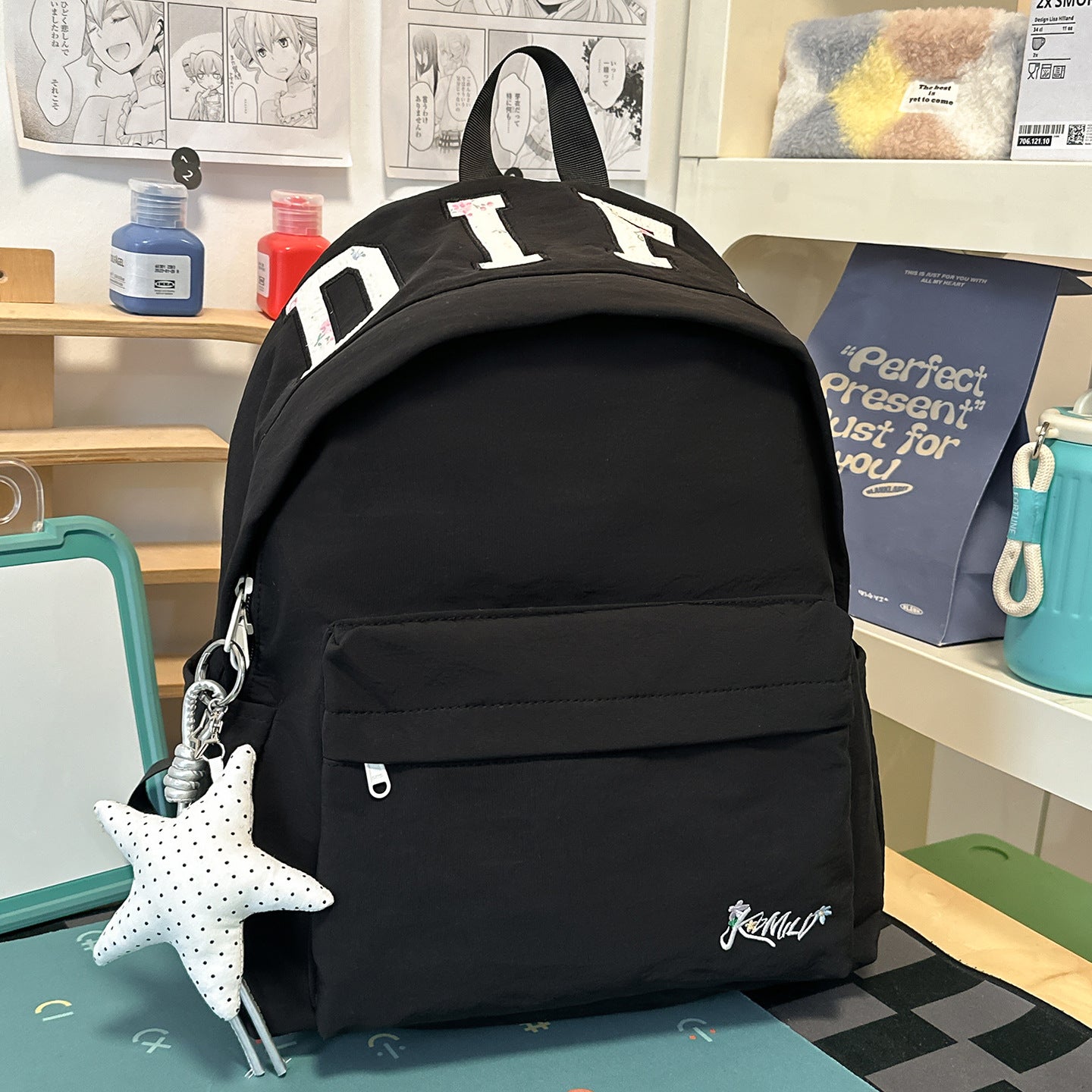 Lässiger Mehrfach-Taschen Leichter Schulrucksack