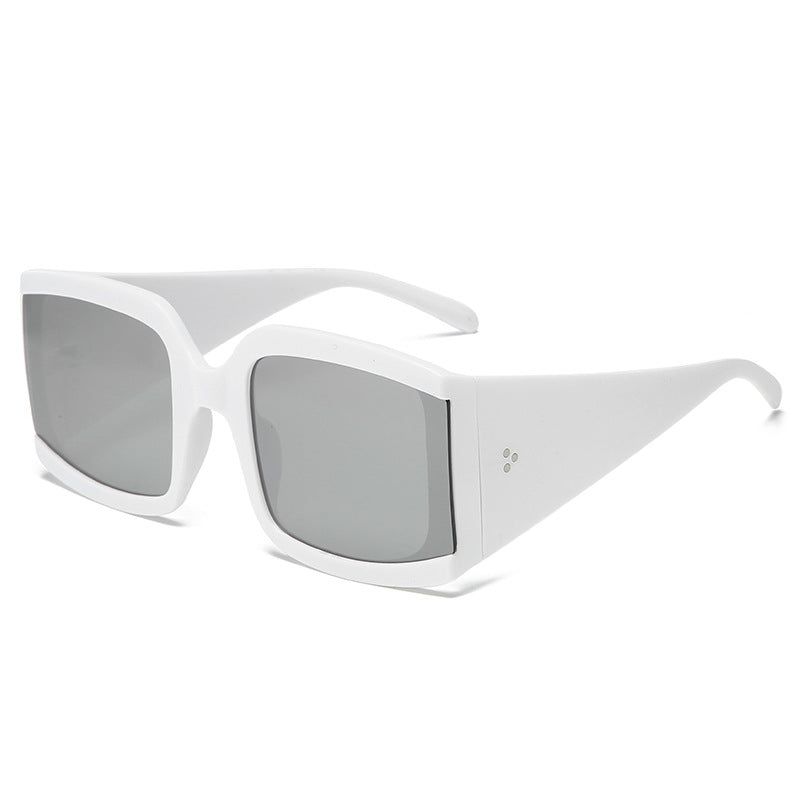 Damen oversized Sonnenbrille im modernen minimalistischen Stil Brehn