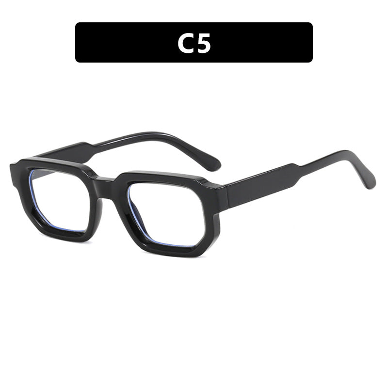 Damen moderne Sonnenbrille im innovativen Rechteckdesign Brehn