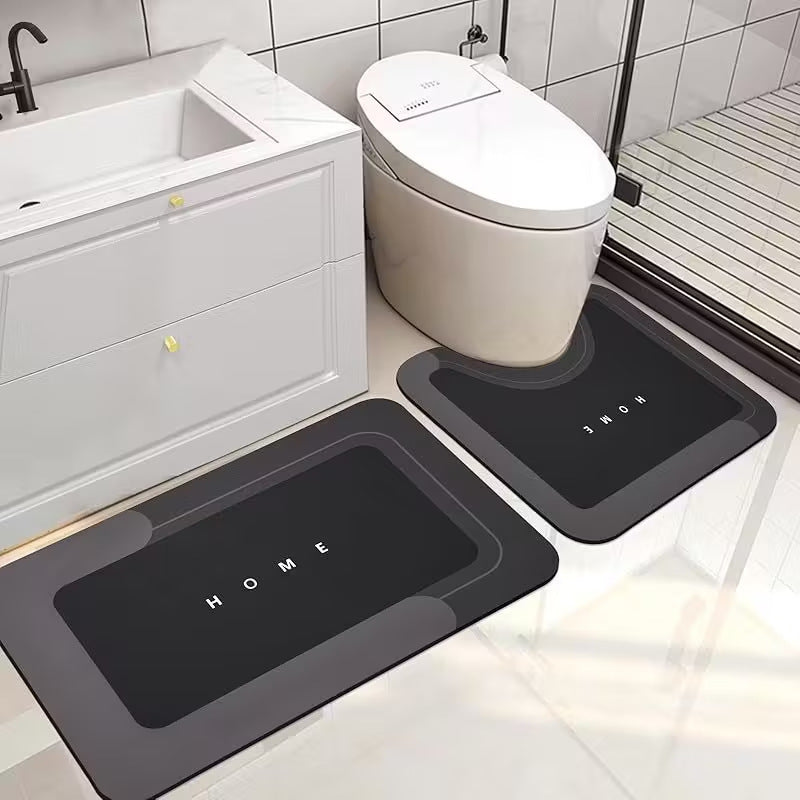 Rutschfeste Badezimmer-Komfortmatte Set