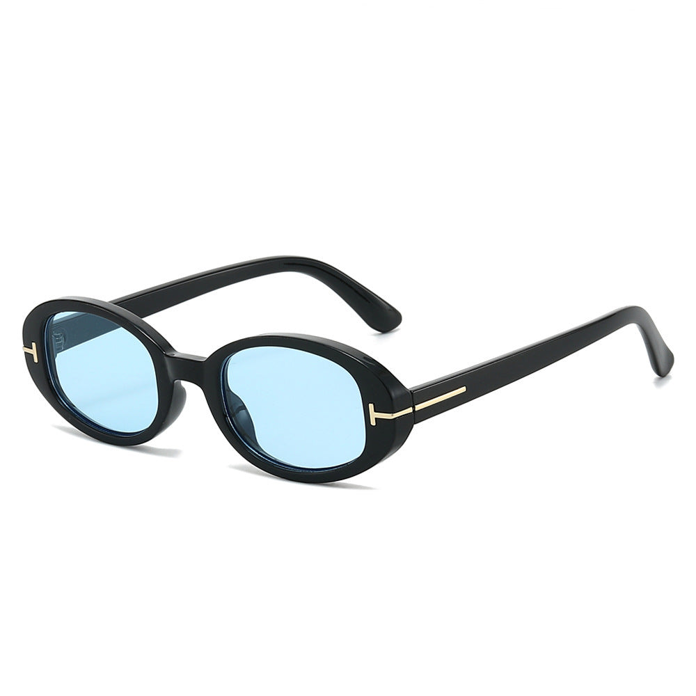 Elegante Übergroße Oval Sonnenbrille Brehn