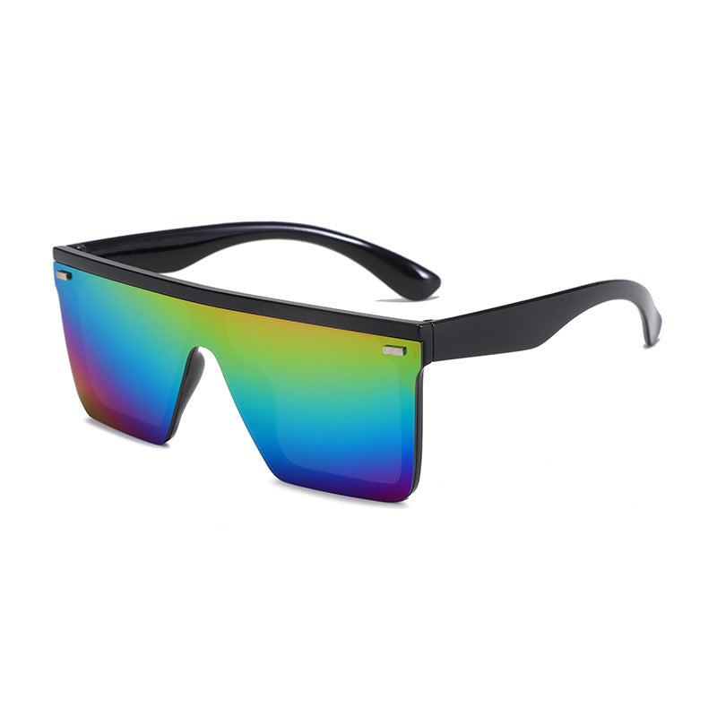 Damen Sportliche Oversized-Sonnenbrille mit modernem Rahmen Brehn