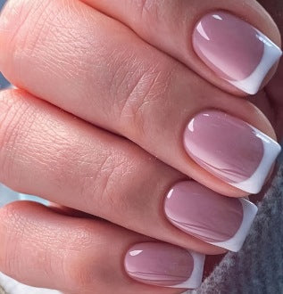 Elegante französische Spitzen-Acryl-Nagelverstärkungen Brehn 1789915301