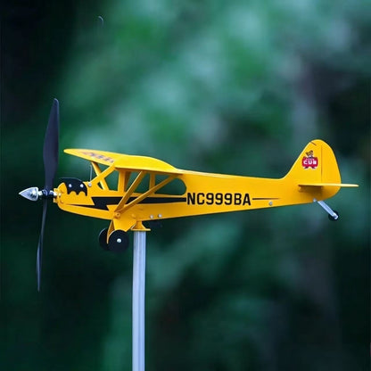 Dekorativer Flugzeug-Gartenstecker Brehn