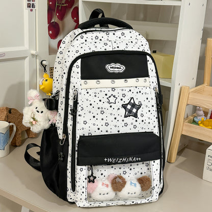Transparente Taschen-Rucksack Brehn