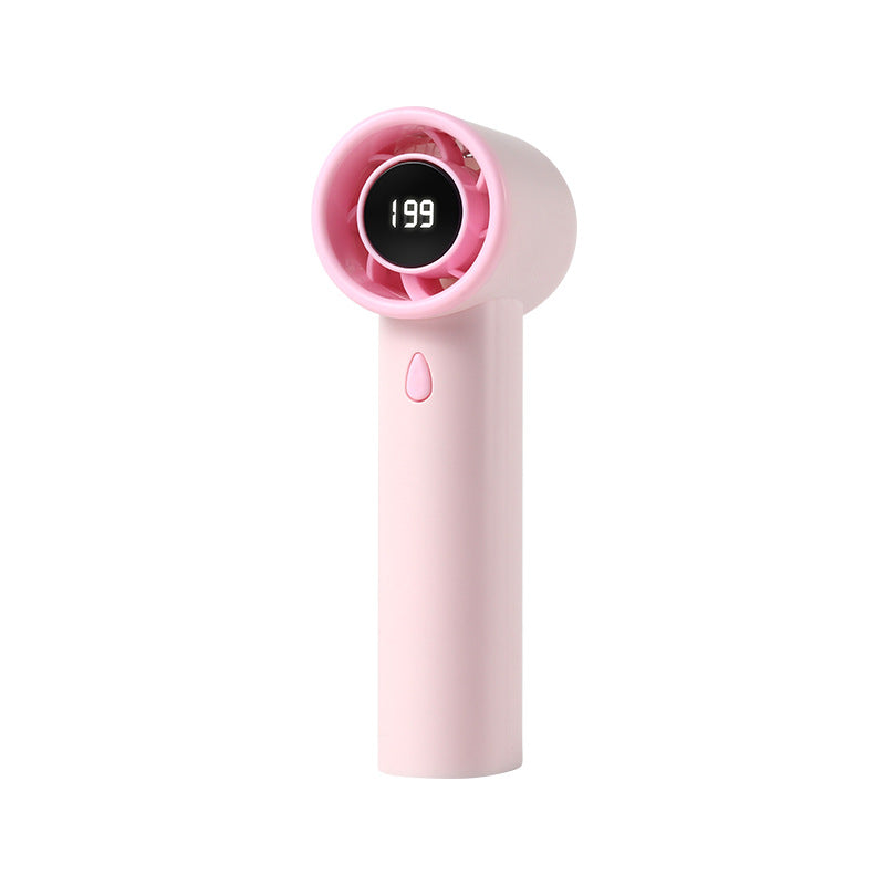 Damen tragbarer Mini Lüfter mit LCD-Anzeige Brehn