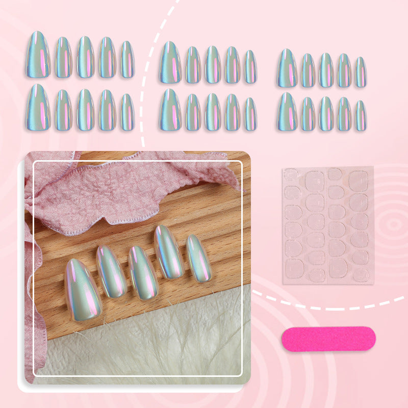Iridescent Press-On Nagelkunst Set