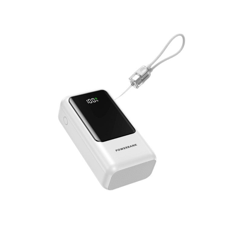 Tragbare Powerbank mit Digitaler Ladeanzeige und Kompaktem Design Brehn